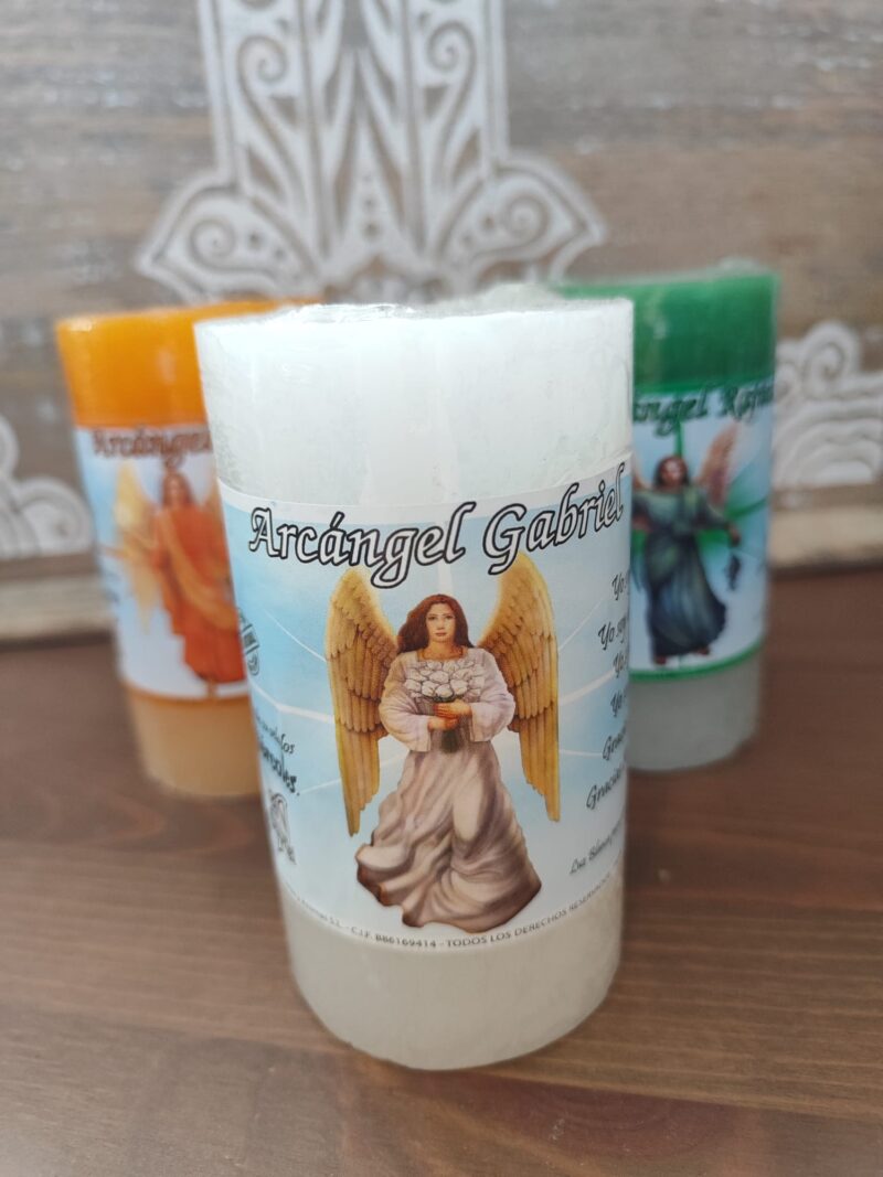 Velón Arcángel Gabriel; Protección y Luz