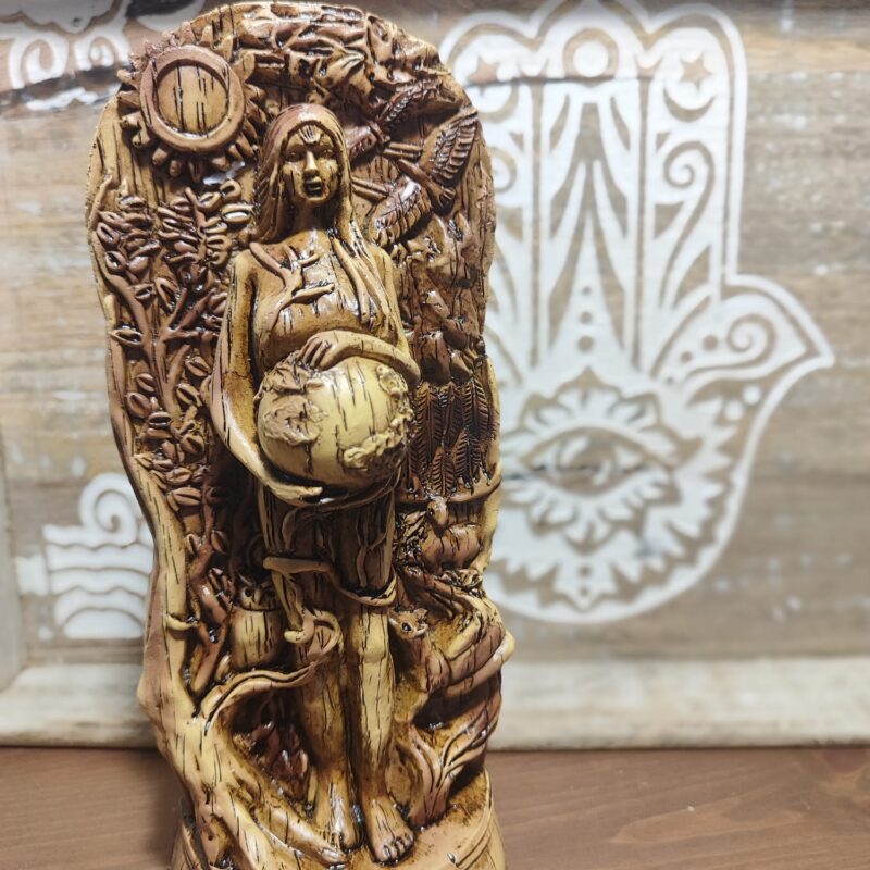 Madre Tierra Natural 21X9X5cm Resina