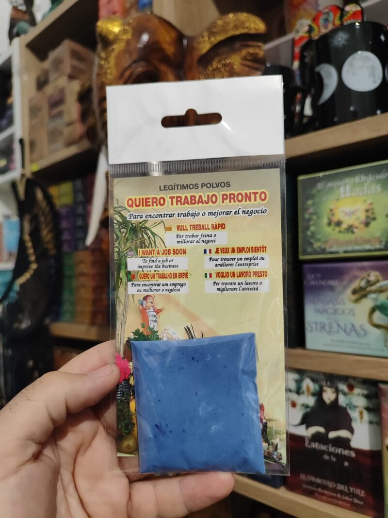 Legítimos Polvos Quiero Trabajo Pronto (Para conseguir trabajo de manera rápida)