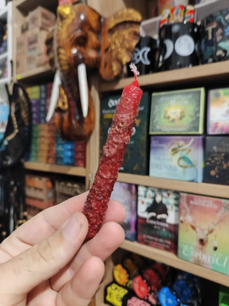 Velas de Sal Roja