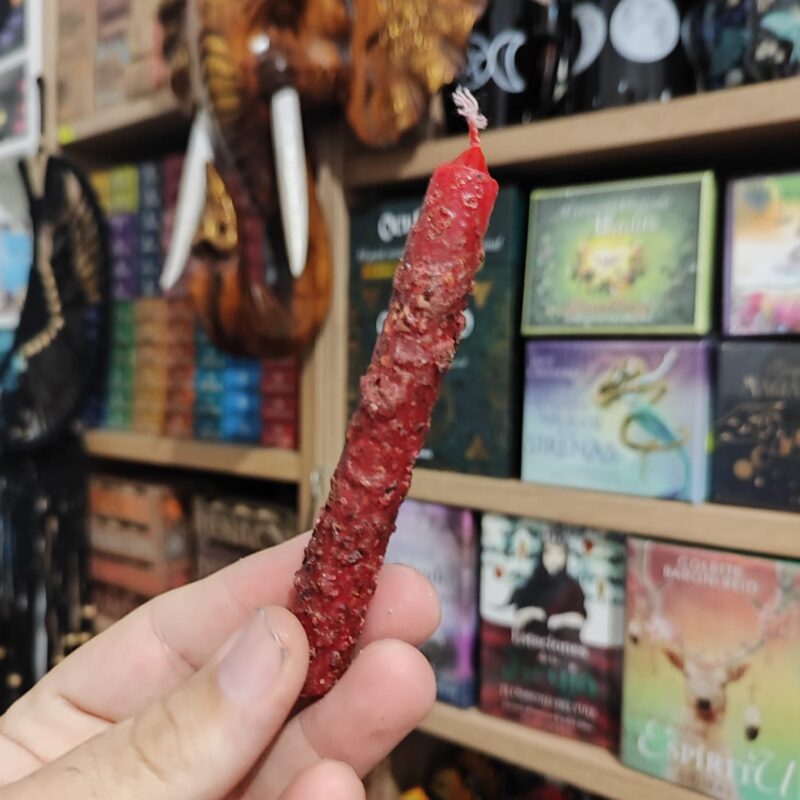 Velas de Sal Roja