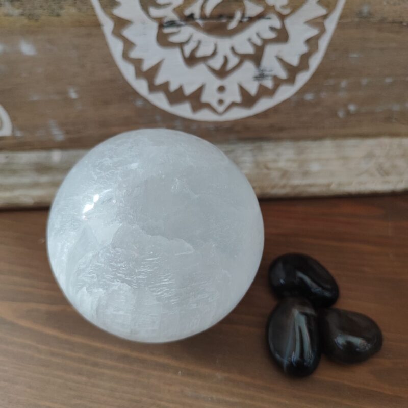 Esfera de Selenita (Diámetro 6cm)