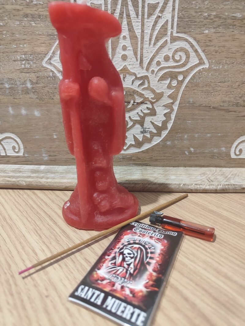 Ritual Altar Rojo Santa Muerte (rojo) - Imagen 2