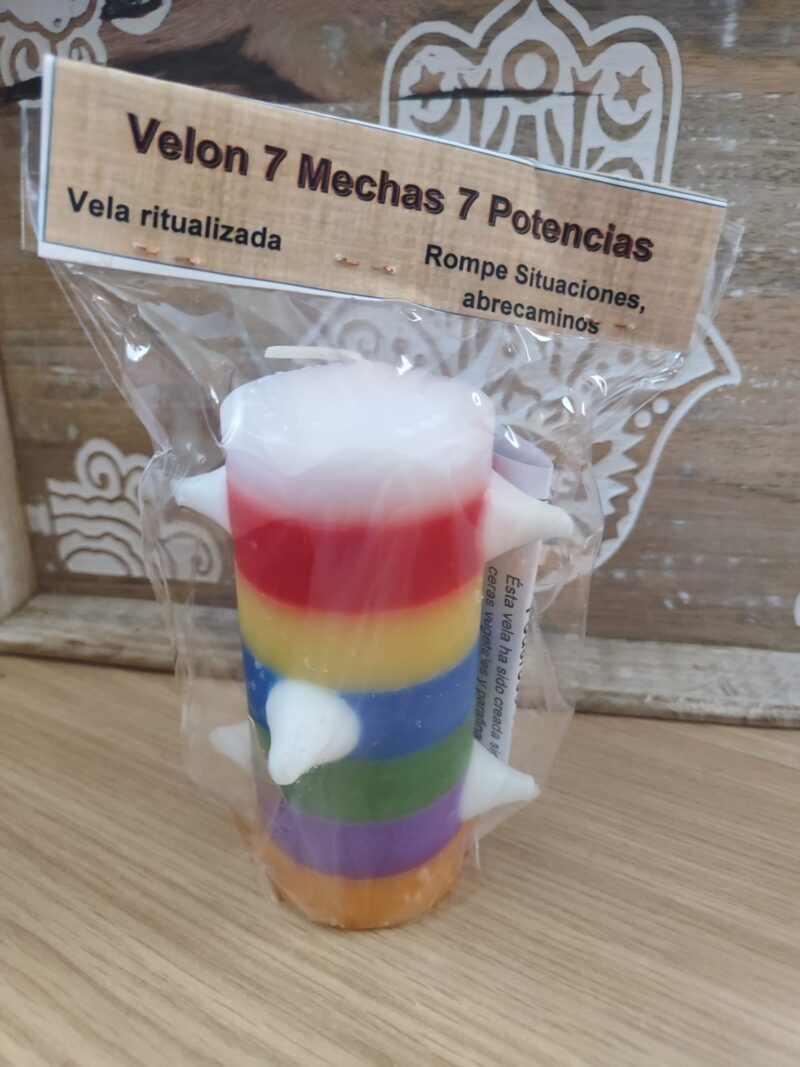 Velón 7 Mechas 7 Potencias