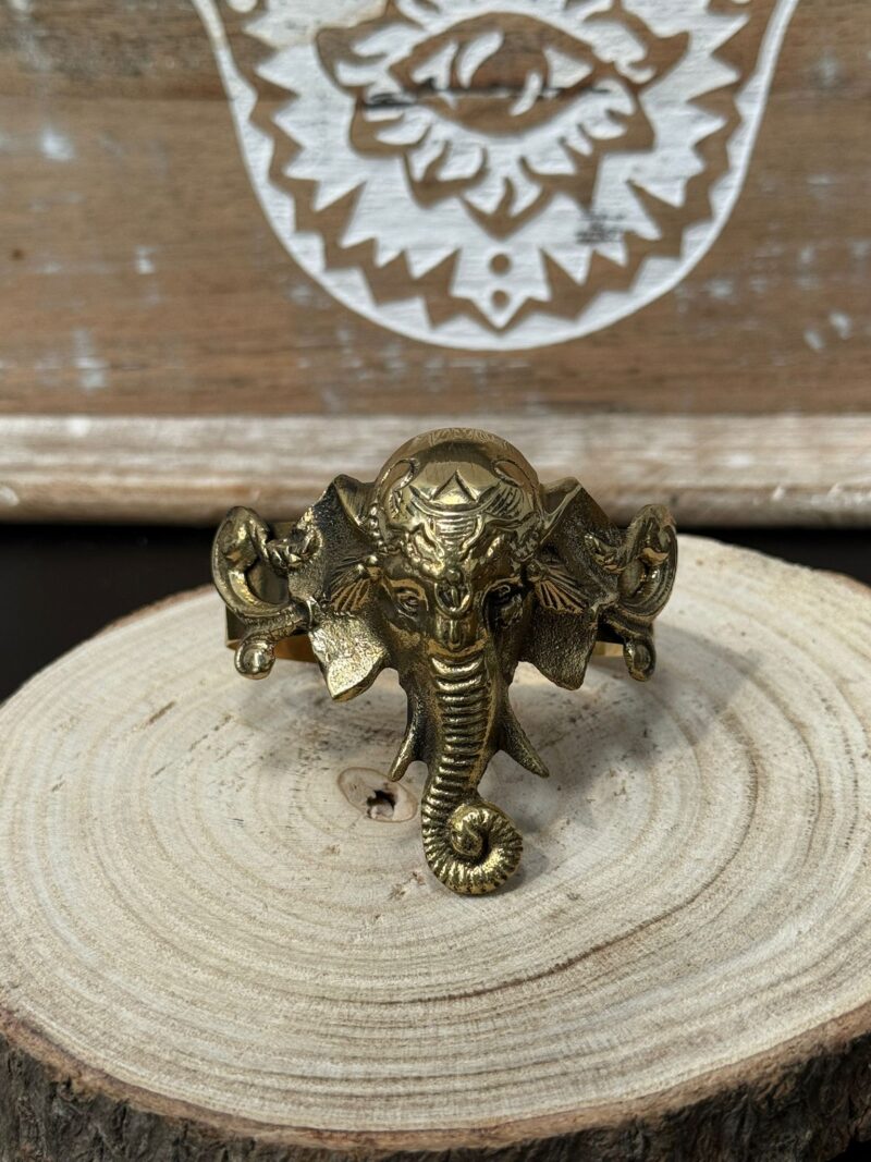 Brazalete de Ganesha Dorado - Imagen 3