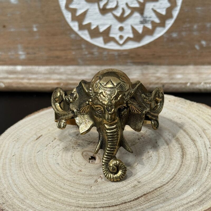 Brazalete de Ganesha Dorado