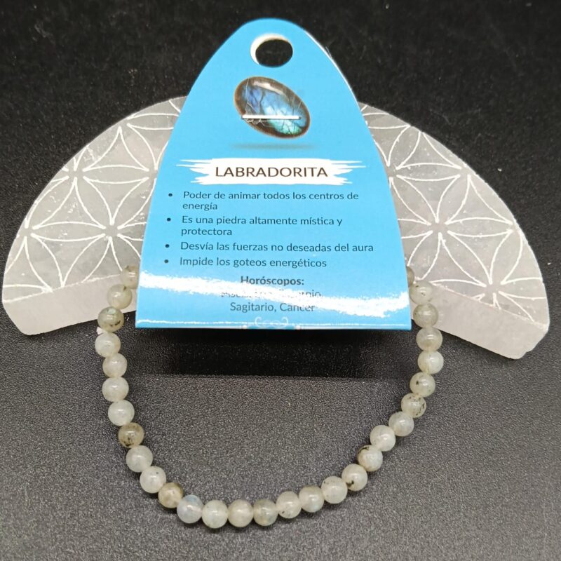 Pulsera de Labradorita 4mm