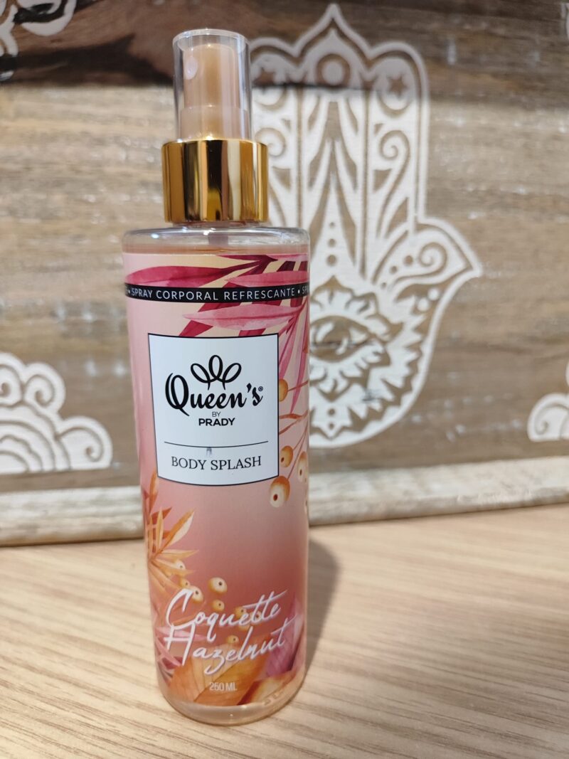 Bruma corporal refrescante Queen´s By Prady - Coquette Hazelnut