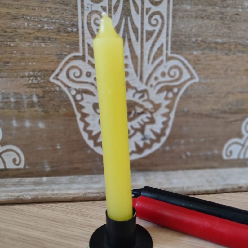 Vela Bujía Amarilla (1 unidad)