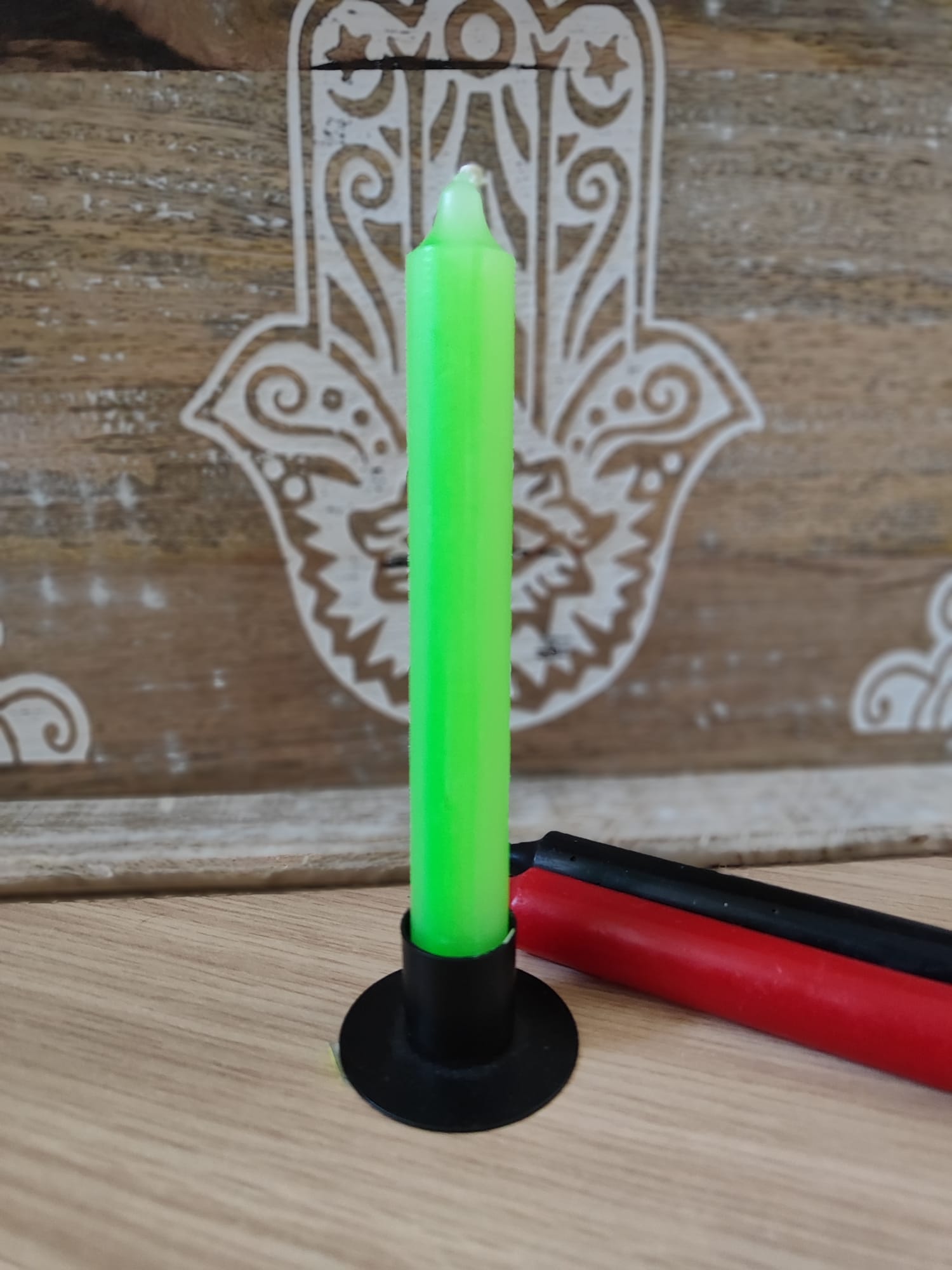 Vela Bujía Verde (1 unidad)