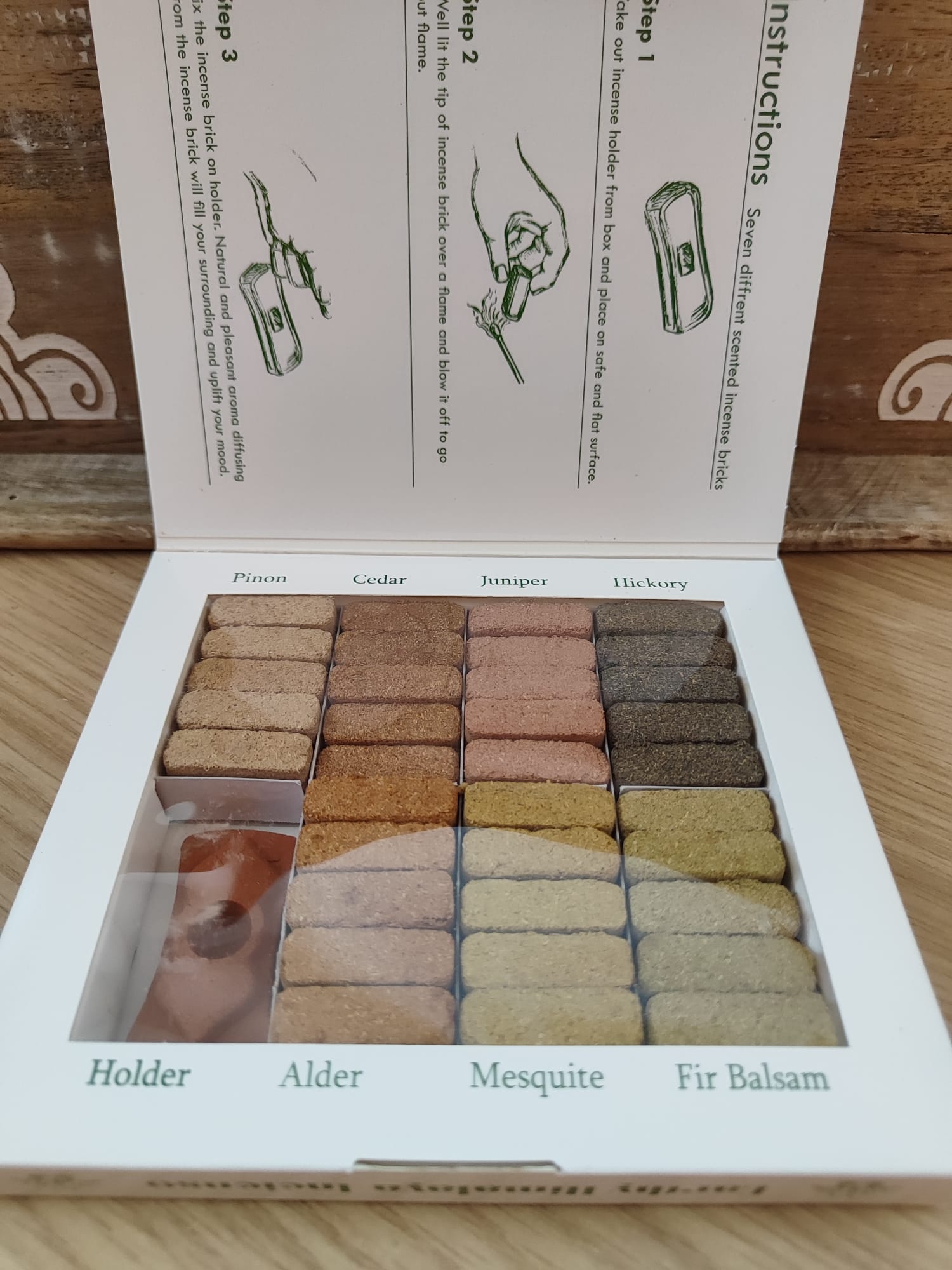 Pack Ladrillos Incienso