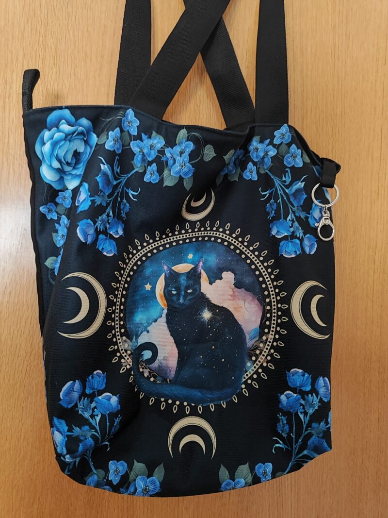 Bolso Grande Gato Místico