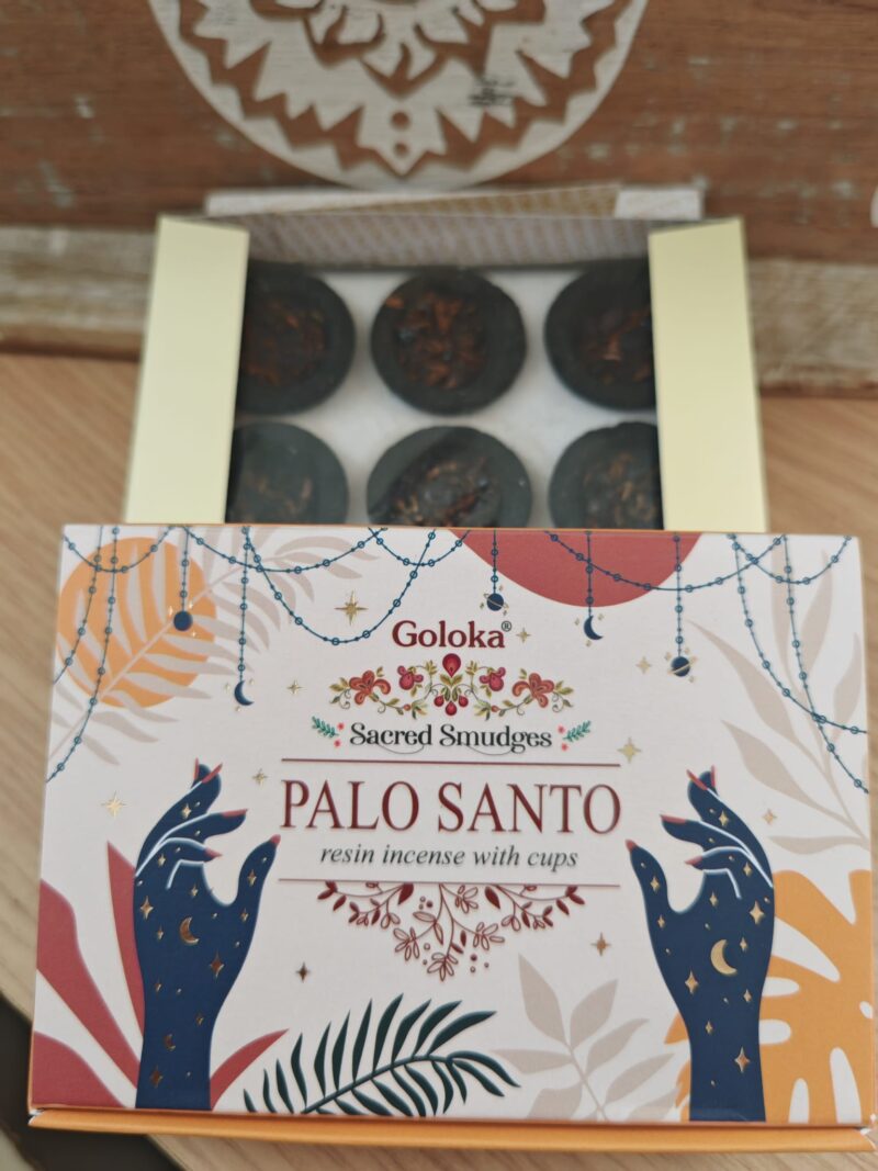 Carboncillos Goloka con Resina (Palo Santo)