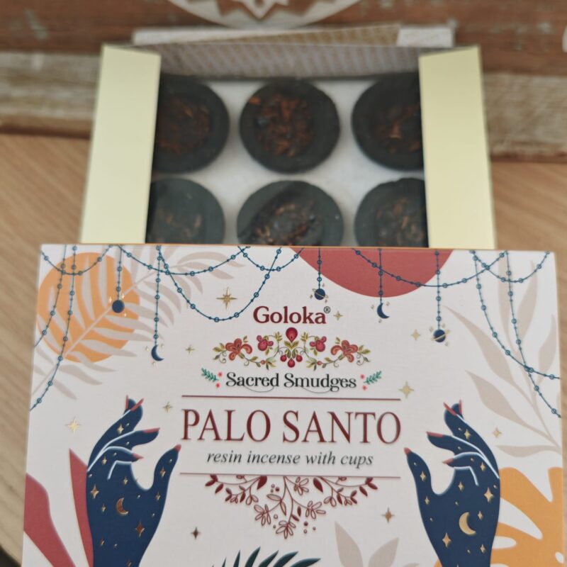 Carboncillos Goloka con Resina (Palo Santo)