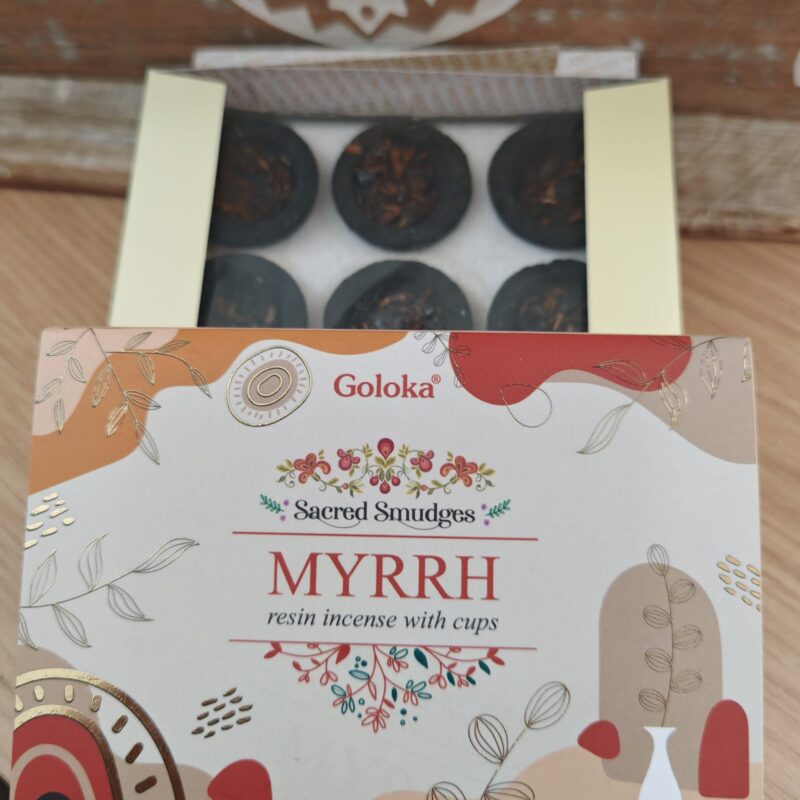 Carboncillos Goloka con Resina (Mirra)