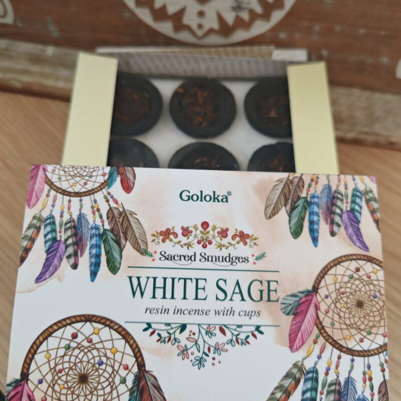 Carboncillos Goloka con Resina (Salvia Blanca)