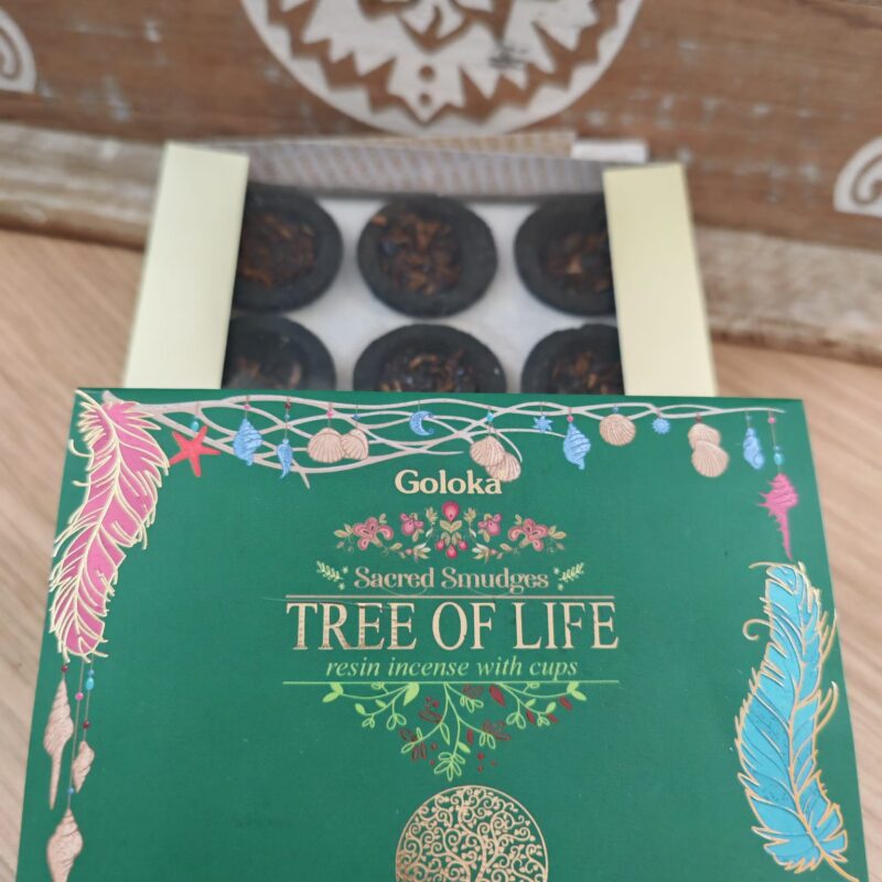 Carboncillos Goloka con Resina (Árbol de la Vida)