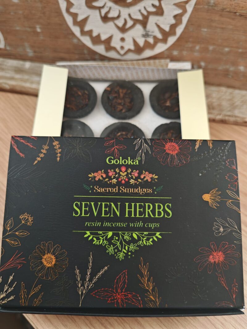 Carboncillos Goloka con Resina (7 Hierbas)