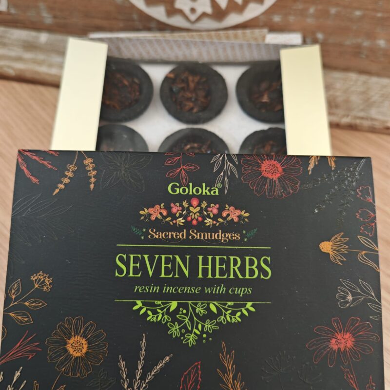 Carboncillos Goloka con Resina (7 Hierbas)