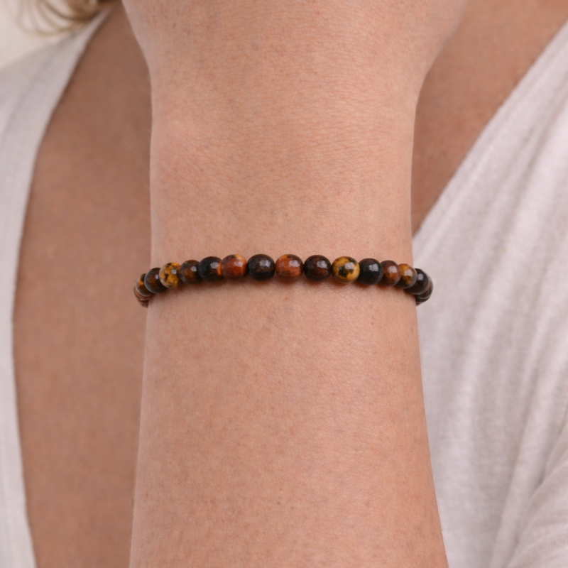 Pulsera Ojo Buey 4 mm