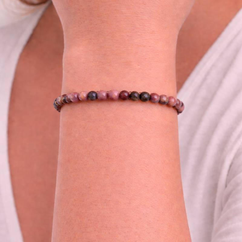 Pulsera Rodonita 4 mm