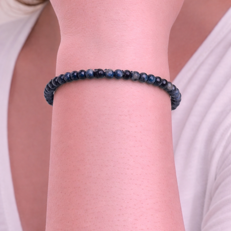 Pulsera Lapislazuli 4 mm