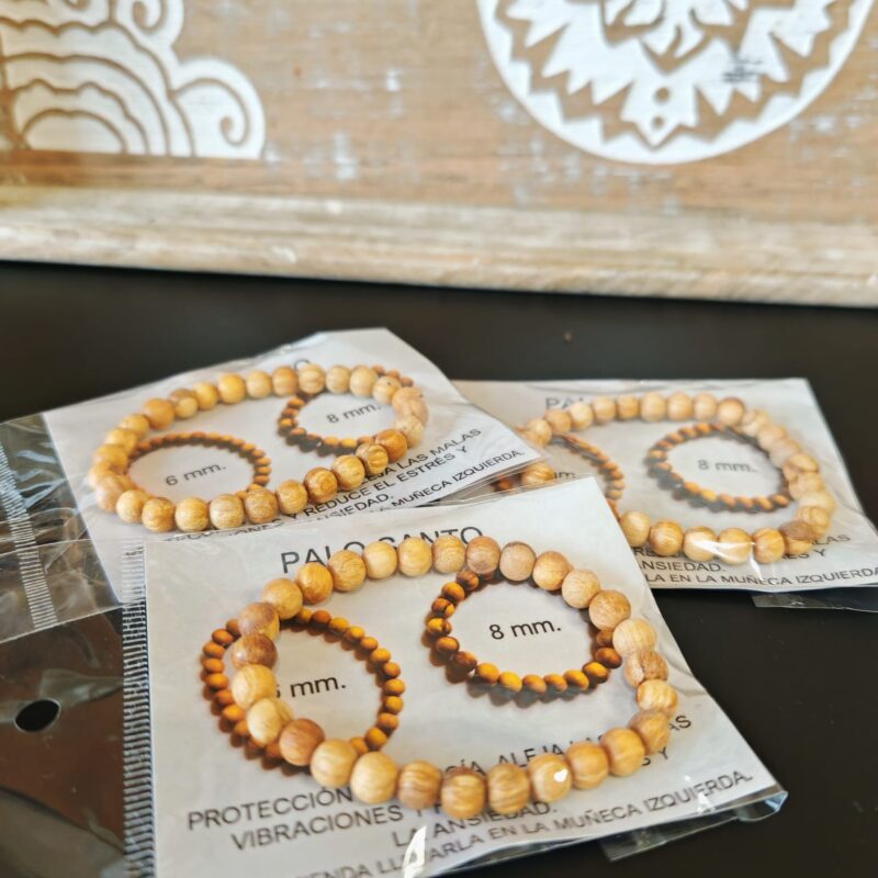 Pulsera de Palo Santo 6mm