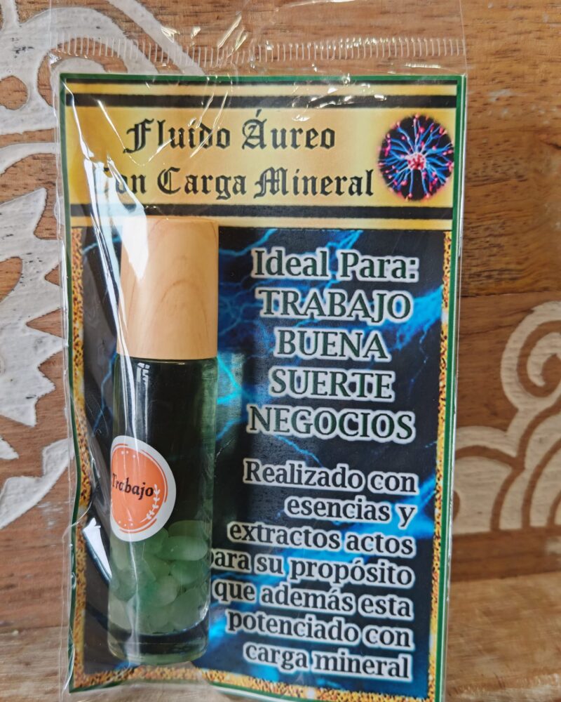 Fluido Áureo con Carga Mineral Trabajo