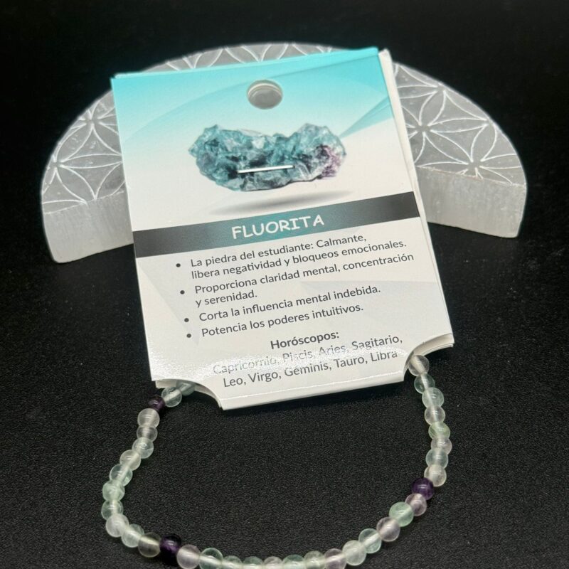 Pulsera 4-5mm Fluorita