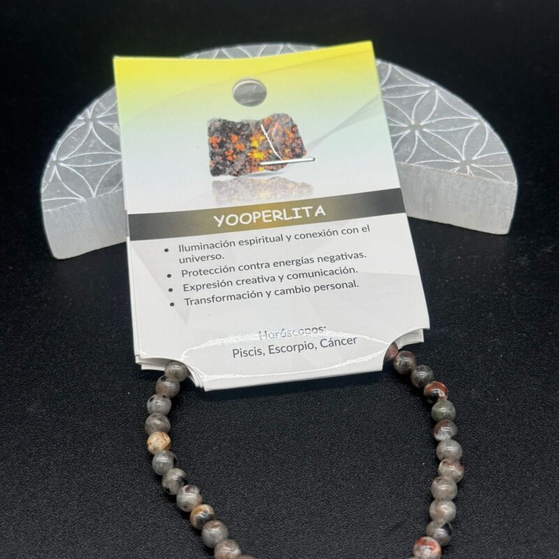 Pulsera Yooperlita 4 mm
