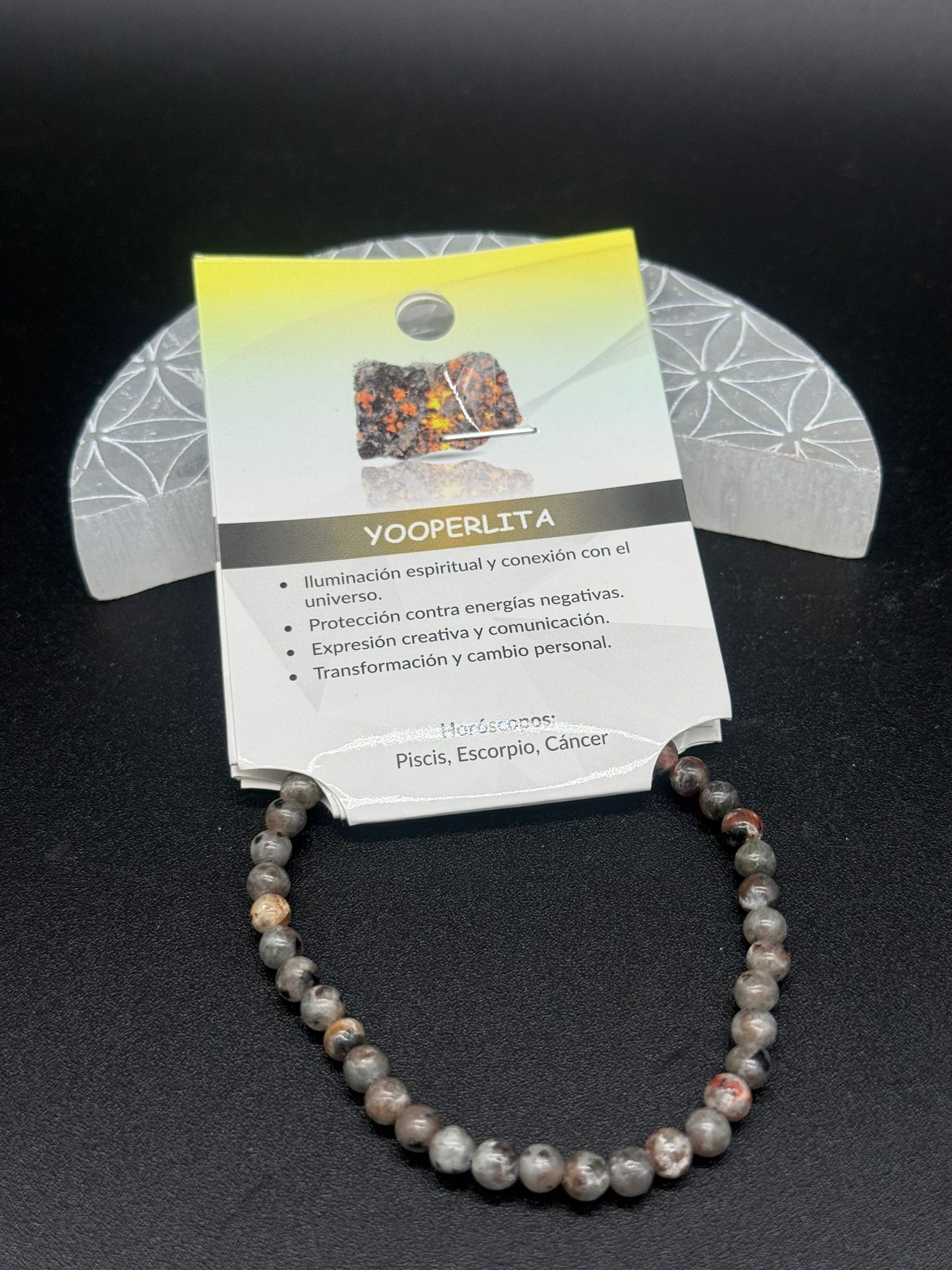 Pulsera Yooperlita 4 mm