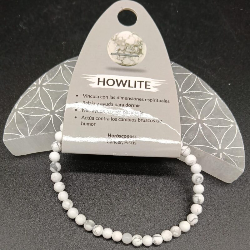 Pulsera 4-5mm Howlita