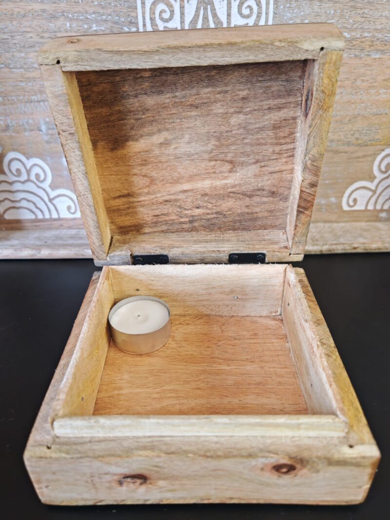 Caja Madera con Sello Alquímico - Imagen 3