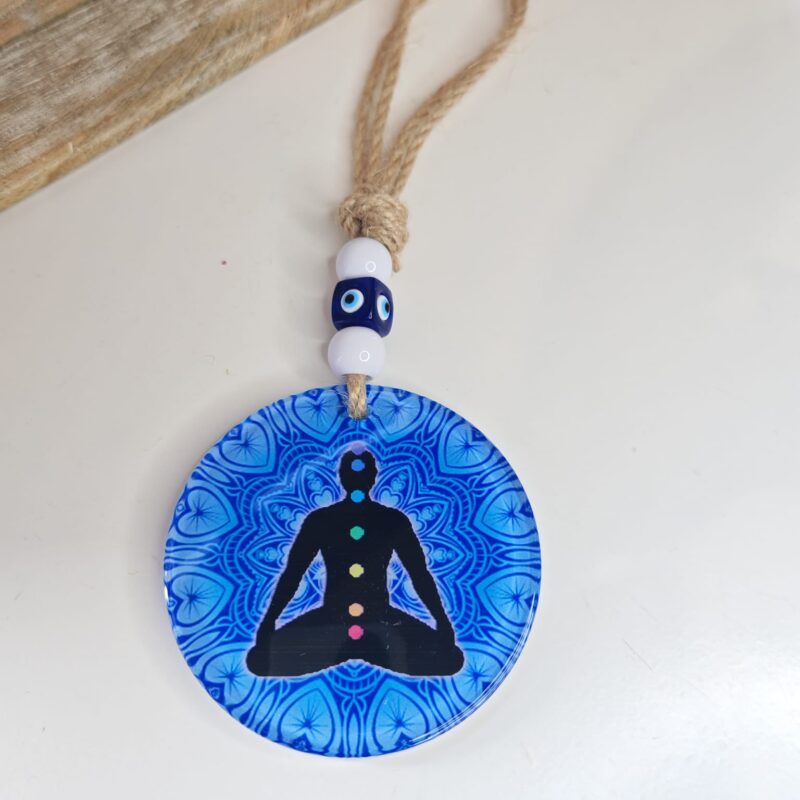 Colgador Ojo Turco Cristal 7 Chakras