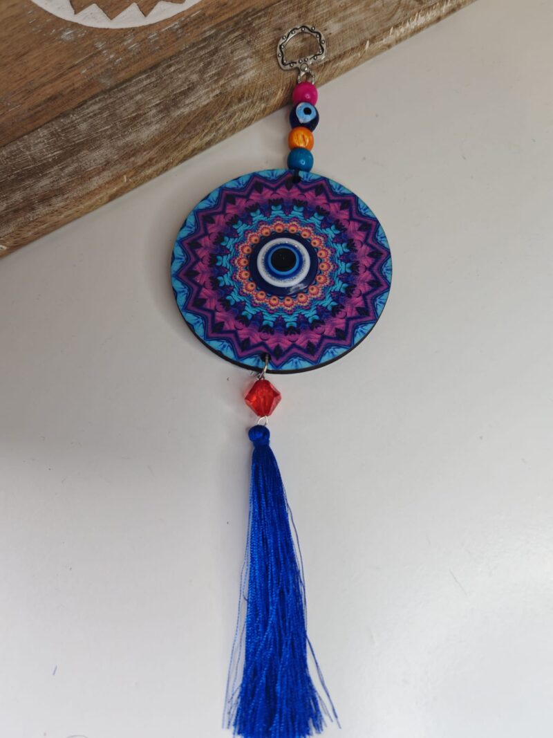 Colgador Ojo Turco Madera Modelo 2
