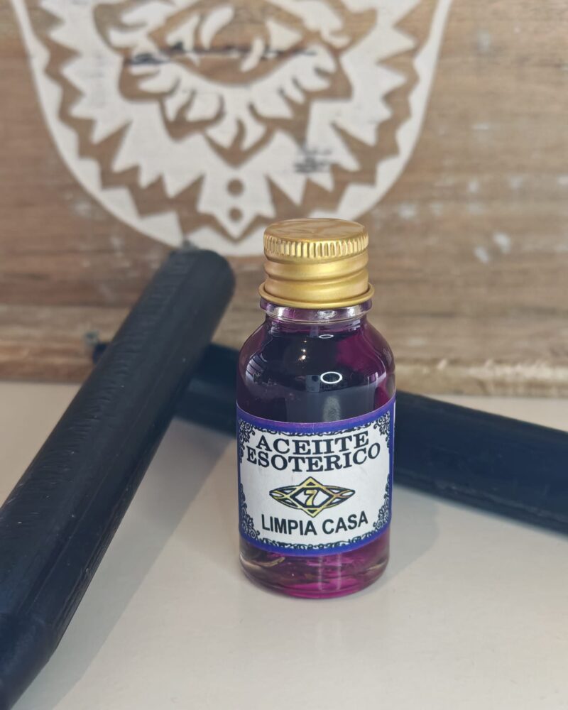 Aceite para Rituales Limpia Casa