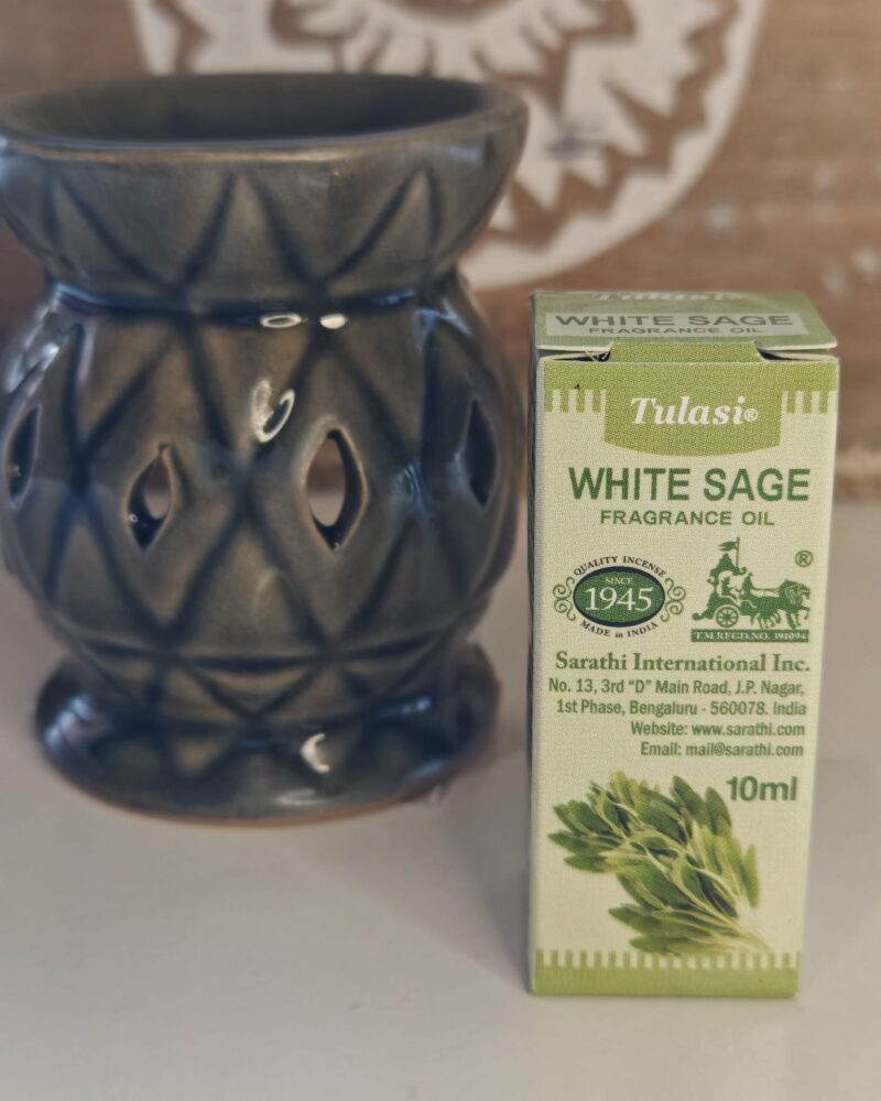 Aceite de Fragancia Tulasi Salvia Blanca