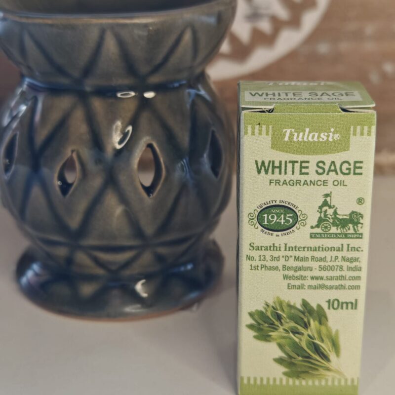 Aceite de Fragancia Tulasi Salvia Blanca