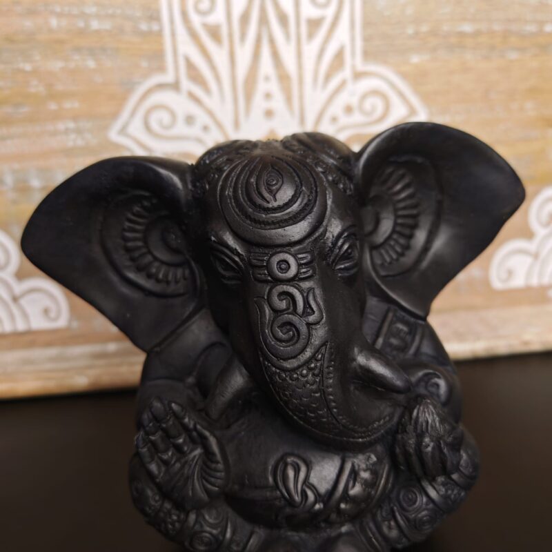 Ganesha Color Negro 13cm