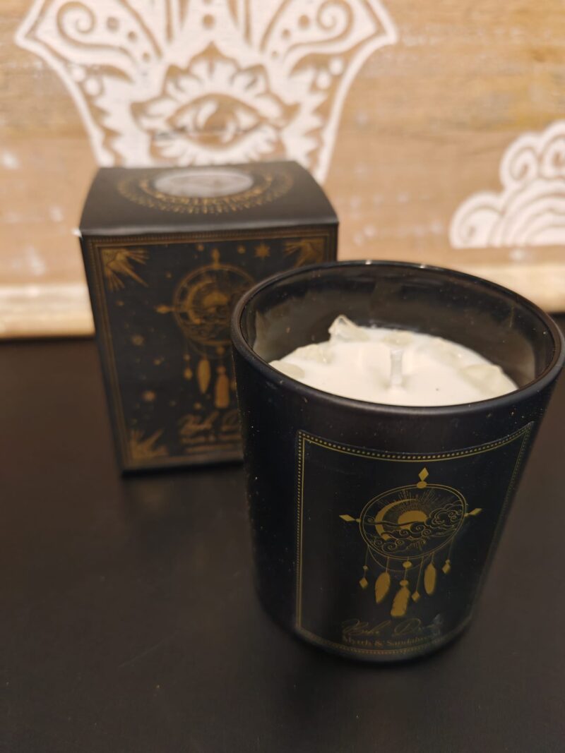 Vela Mirra - Sándalo con Citrino Colección Esotérica - Imagen 2