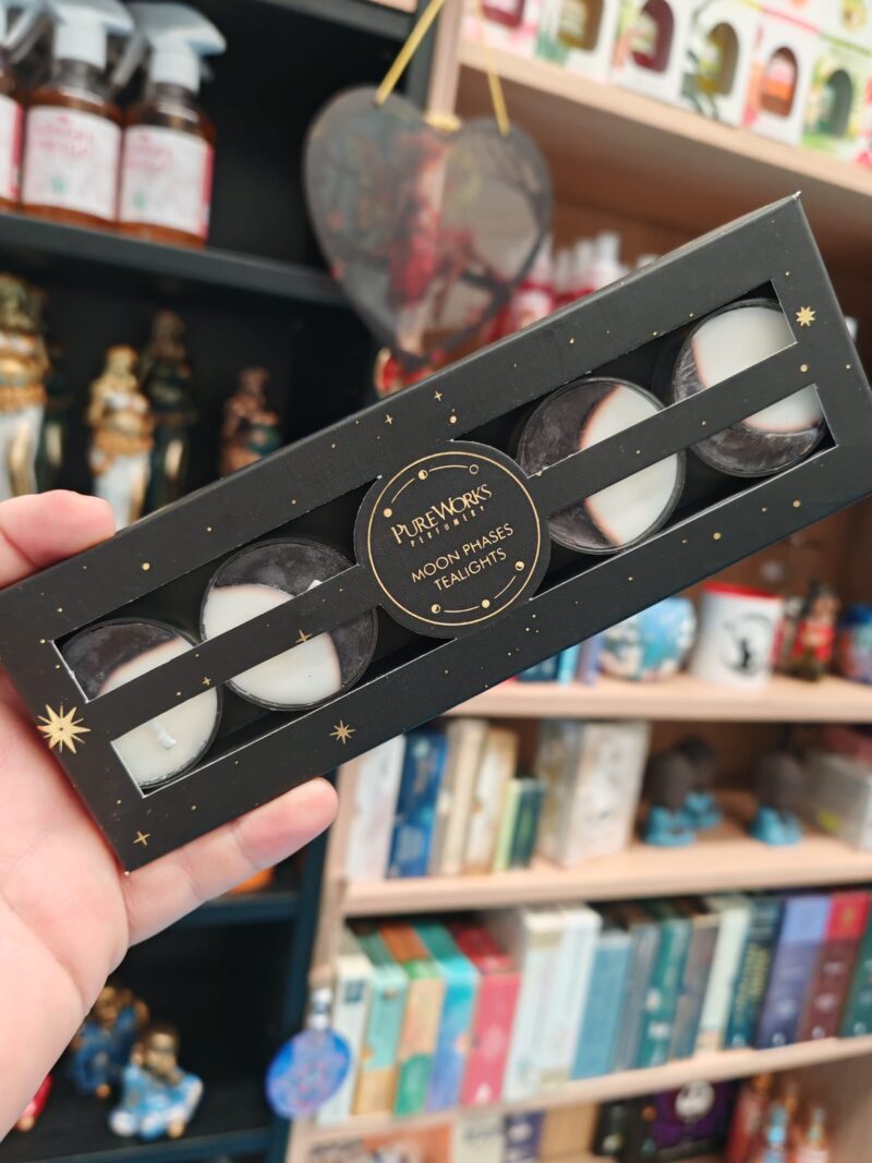 Velas de Té "Fases Lunares" Colección Esotérica