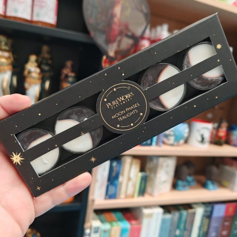 Velas de Té "Fases Lunares" Colección Esotérica