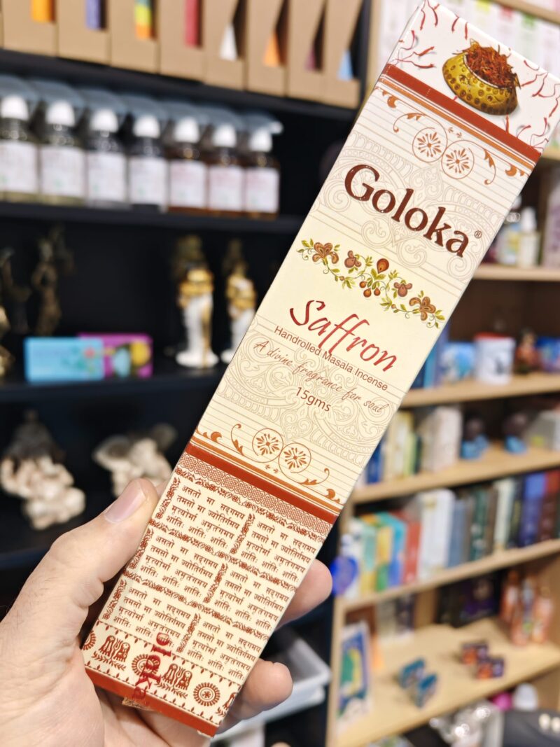 Incienso Goloka Azafrán
