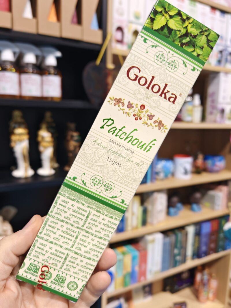Goloka Incienso Patchouli