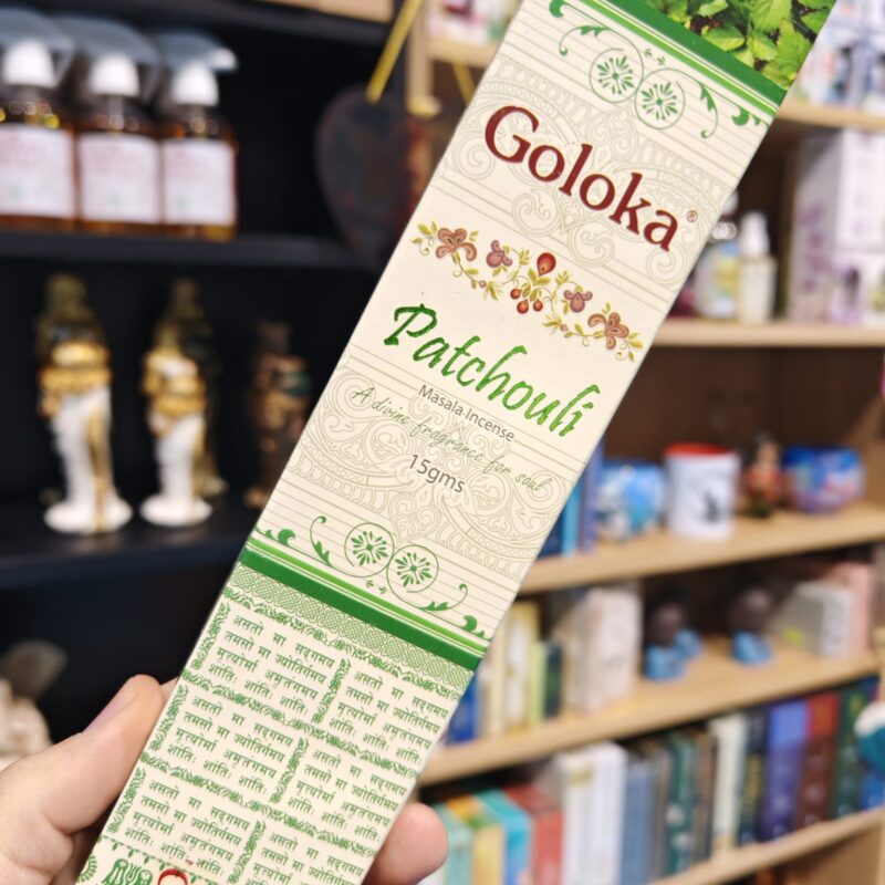 Goloka Incienso Patchouli