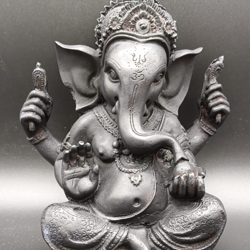 Ganesha Color Negro (19 cm)