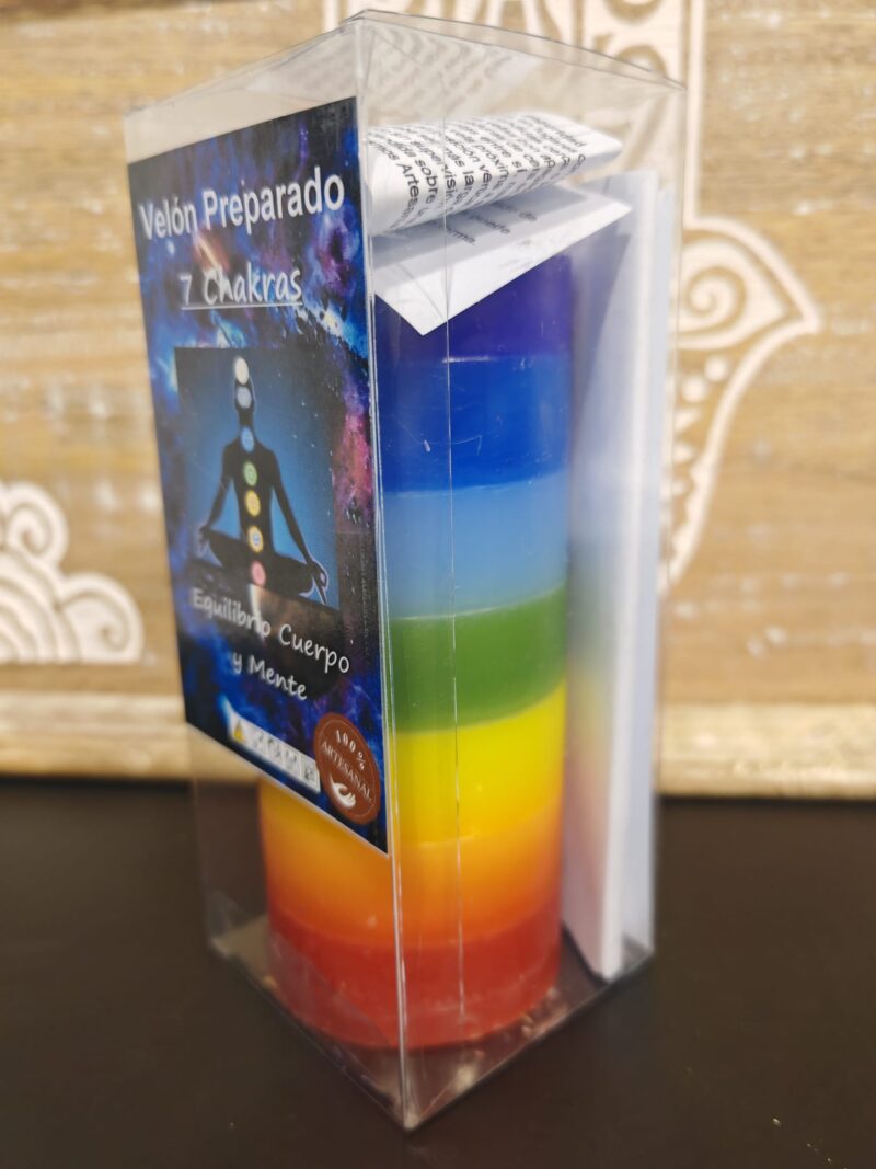 Velón Preparado 7 Chakras - Imagen 2