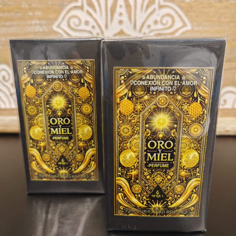 Perfume Sensorial y Emocional Oro y Miel 50ml