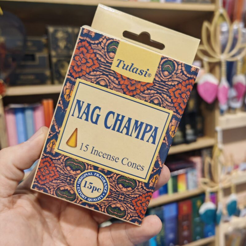 Conos de Incienso Nag Champa Tulasi