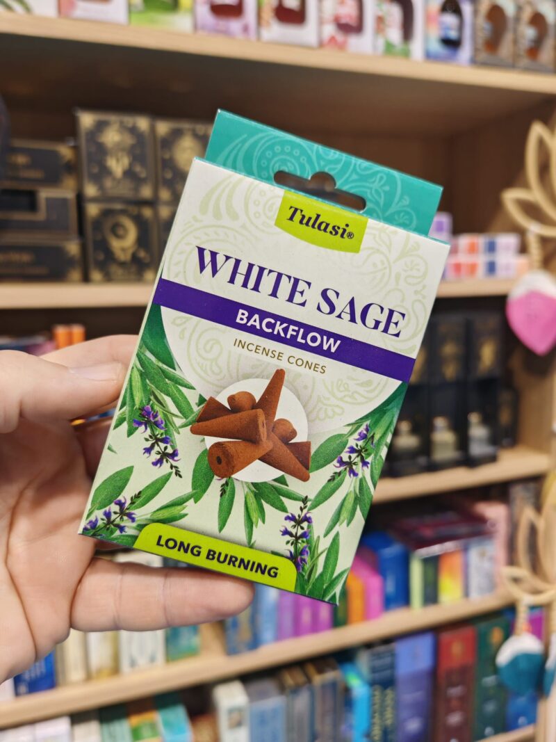 Conos de Reflujo Aroma Salvia Blanca
